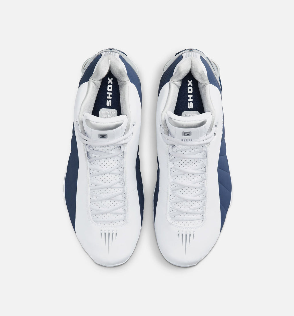 Shox BB4 Olympic | Men's Lifestyle Shoe | White/Midnight Navy/Metallic Silver