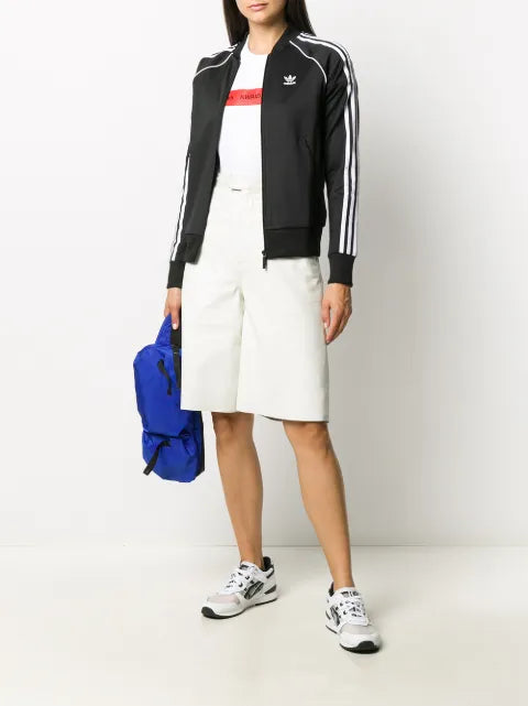 adidas zipped track sweatshirt