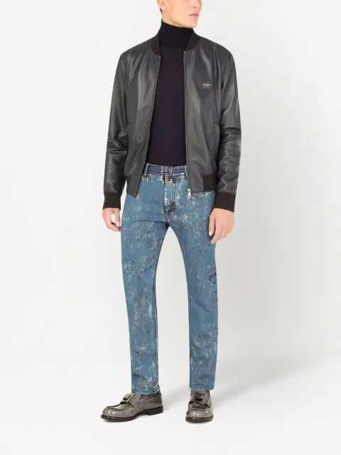 Dolce & Gabbana roll-neck cashmere sweater