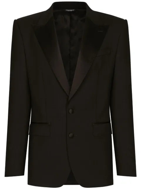 Dolce & Gabbana Sicilia-fit single-breasted tuxedo blazer