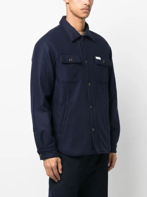 Fay button-up shirt jacket