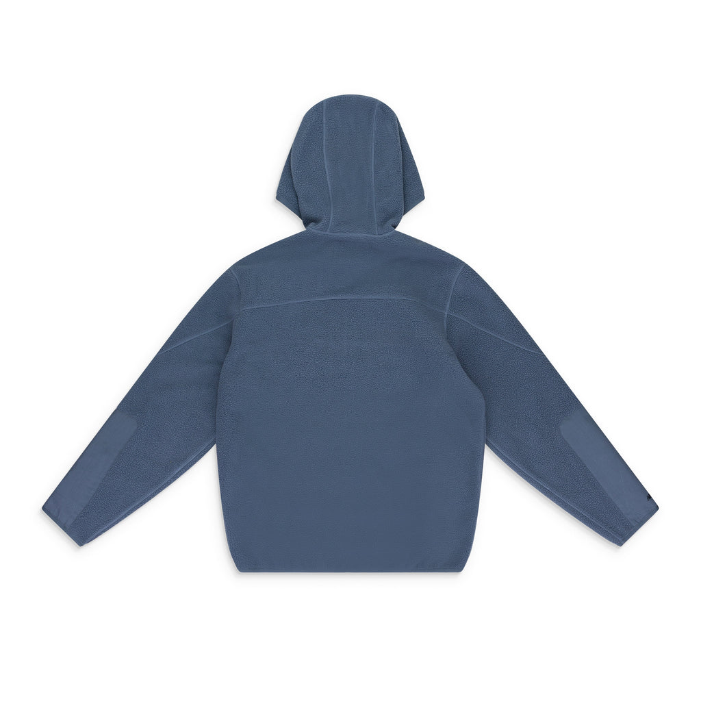 INDIGO NEW BALANCE FULL-ZIP FLEECE HOODIE