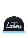 Mitchell & Ness x NBA Los Angeles Lakers Hardwood Script 2.0 baseball cap
