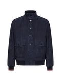 Gucci suede bomber jacket