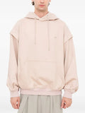 SONGZIO embroidered layered hoodie