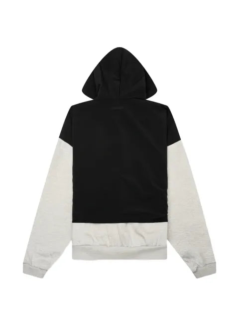 FEAR OF GOD ESSENTIALS hooded colour block sweater