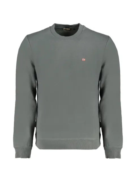 Napapijri logo-embroidered sweater