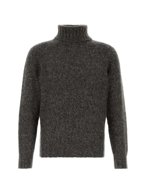 Brunello Cucinelli melange roll-neck sweater