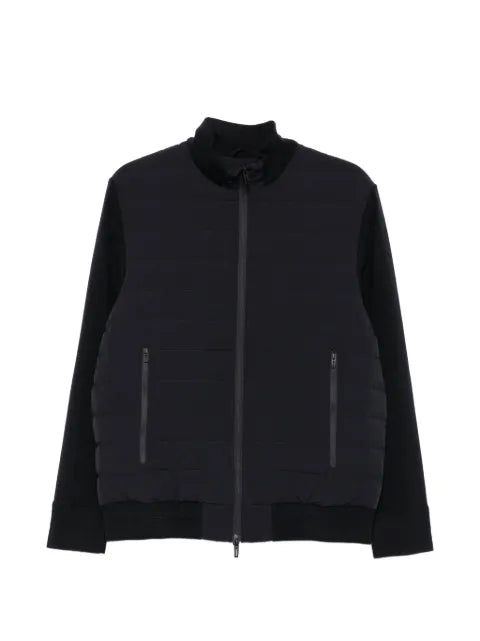 Emporio Armani quilted panel-sleeve jacket