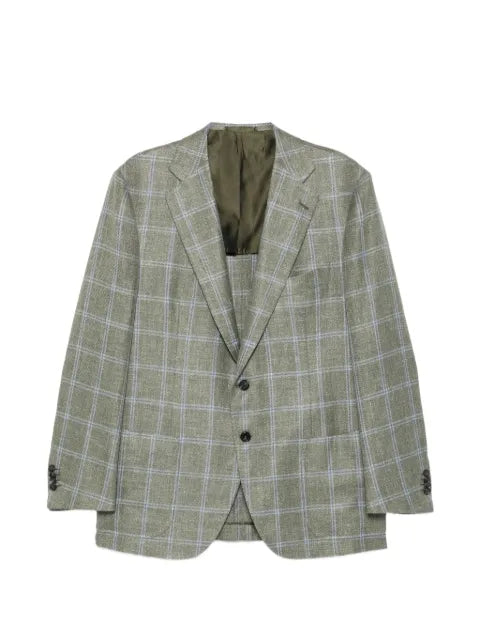 Cesare Attolini check-pattern blazer