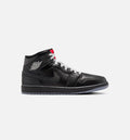 Air Jordan 1 Mid SE Men's Lifestyle Shoes - Black/Grey