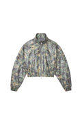 Painted Camo Leather Jacket