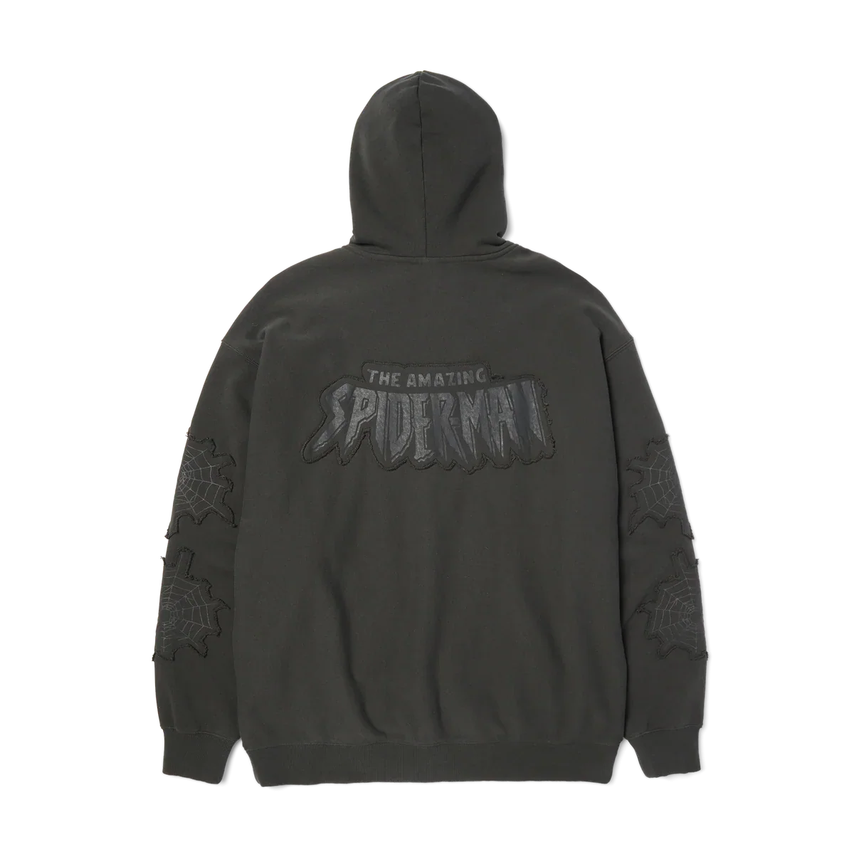 HUF Spiderman Web Full Zip Washed Hoodie