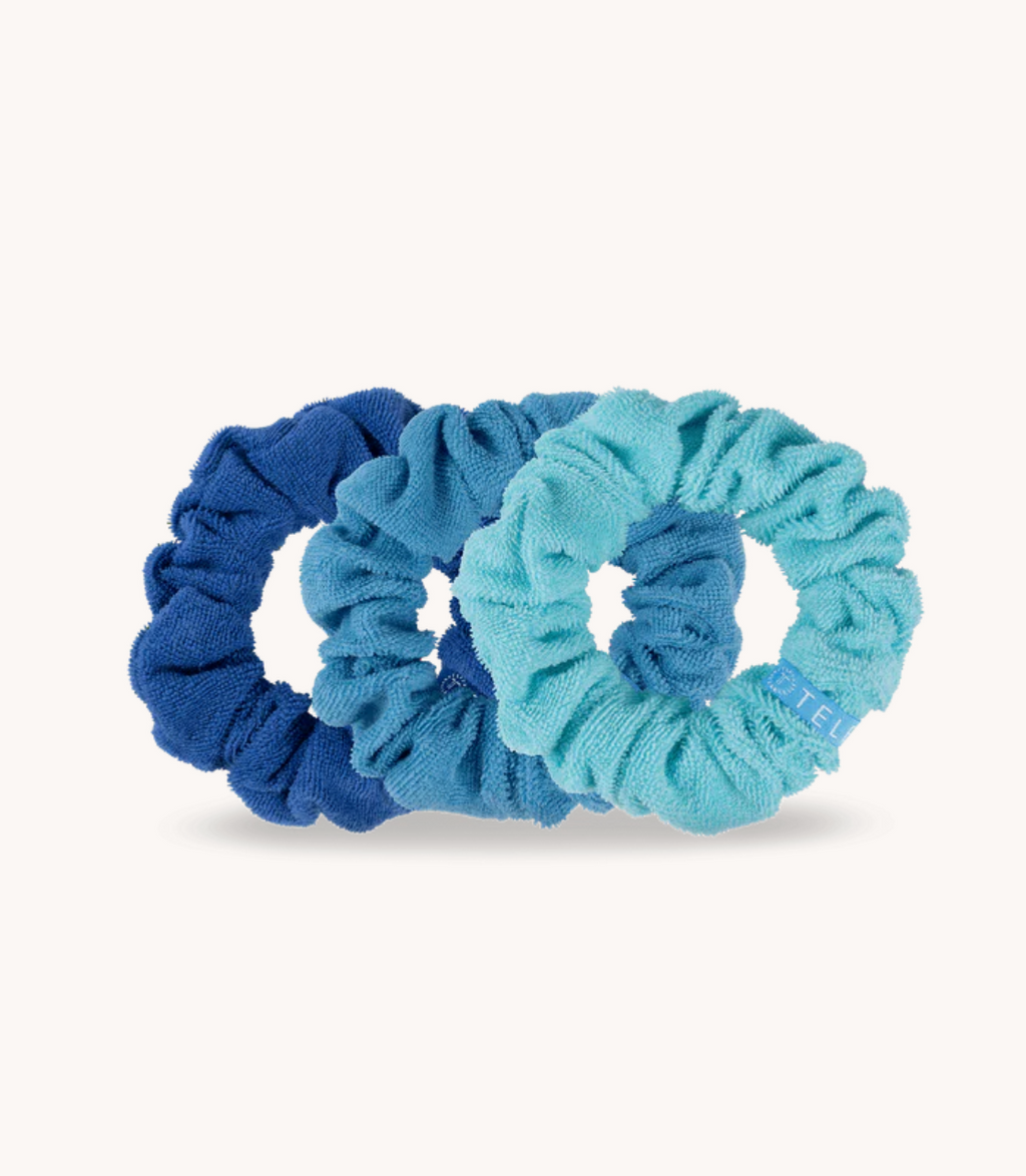 Small Terry Cloth Scrunchies