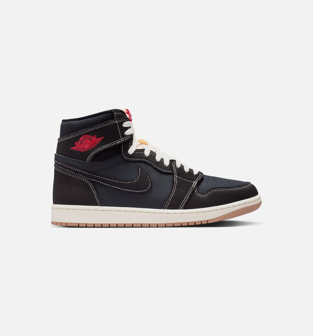 Air Jordan 1 Retro High OG Flight Club | Men's Lifestyle Shoe | Black/Varsity Red/Sail/Gum Medium Brown